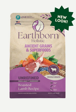 Earthborn Holistic EARTHBORN DOG UNREFINED ANCIENT GRAINS ROASTED LAMB 4LBS