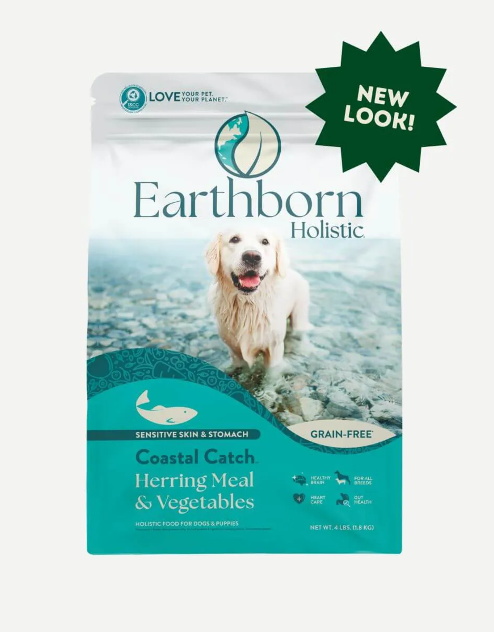 EARTHBORN EARTHBORN HOLISTIC DOG COASTAL CATCH 12.5LBS