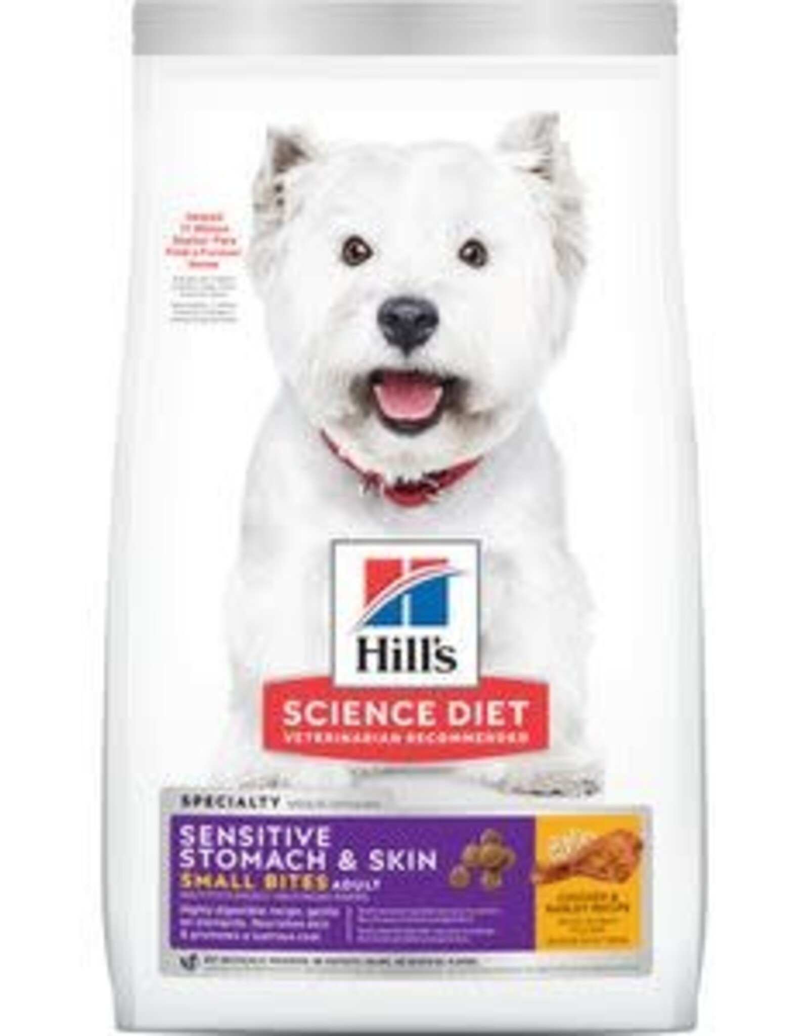 Hill's Science Diet Hill's Science Diet Dog Adult Sensitive Stomach & Skin Small Bites 15.5 lbs
