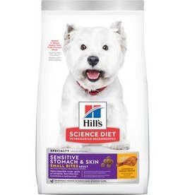 Hill's Science Diet Hill's Science Diet Dog Adult Sensitive Stomach & Skin Small Bites 15.5 lbs