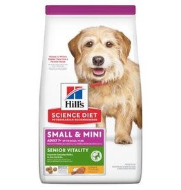 SCIENCE DIET HILL'S SCIENCE DIET CANINE ADULT 7+ YOUTHFUL VITALITY SMALL & MINI CHICKEN RECIPE 3.5LBS