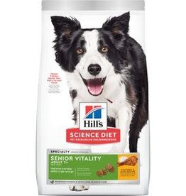 SCIENCE DIET HILL'S SCIENCE DIET CANINE ADULT 7+ YOUTHFUL VITALITY CHICKEN 12.5LBS