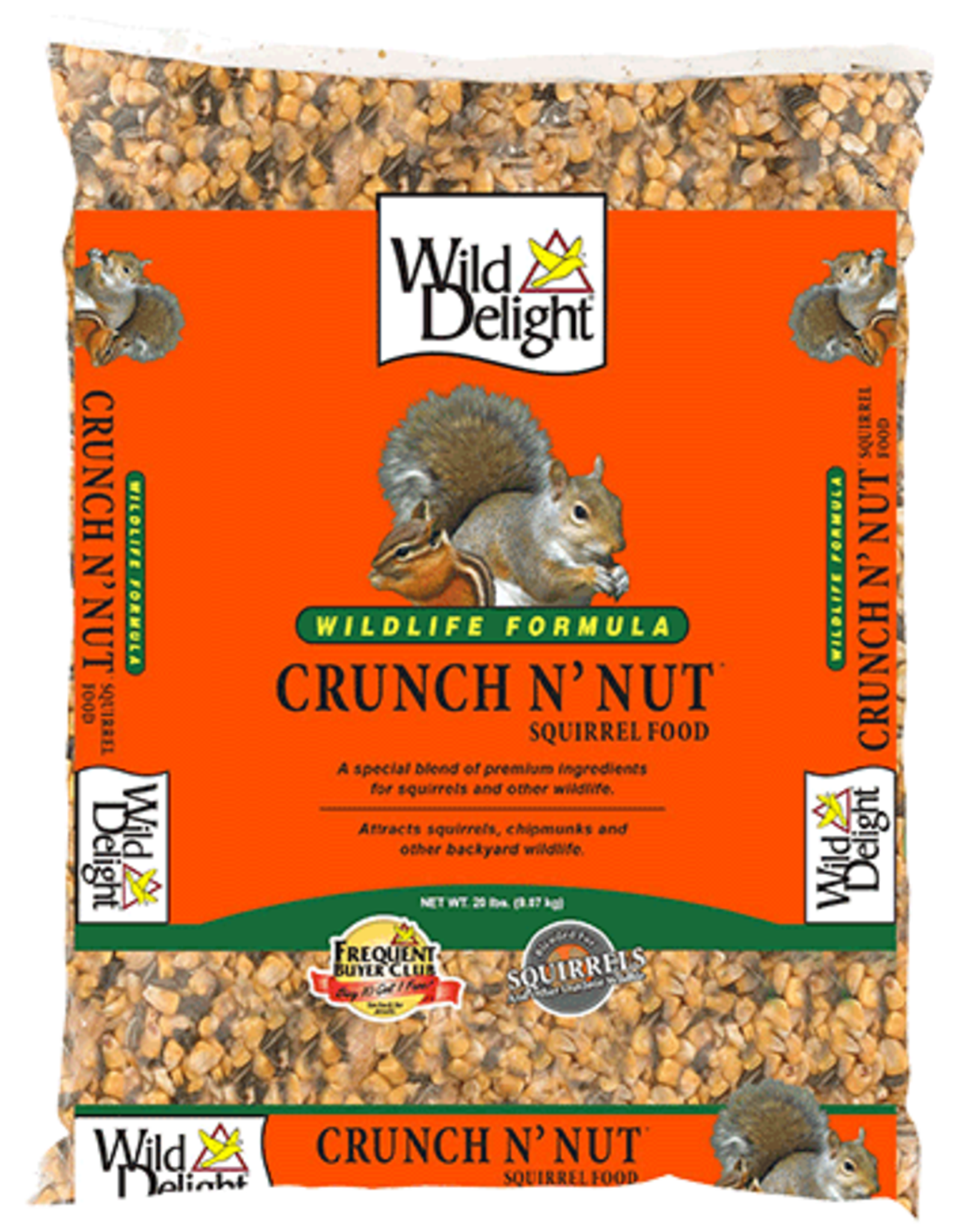Wild Delight WILD DELIGHT CRUNCH N 'NUT SQUIRREL FOOD 20LBS