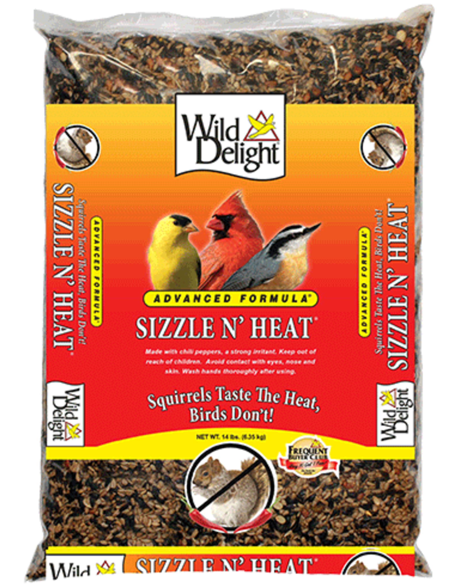 Wild Delight WILD DELIGHT SIZZLE N' HEAT BIRD FOOD 14LBS