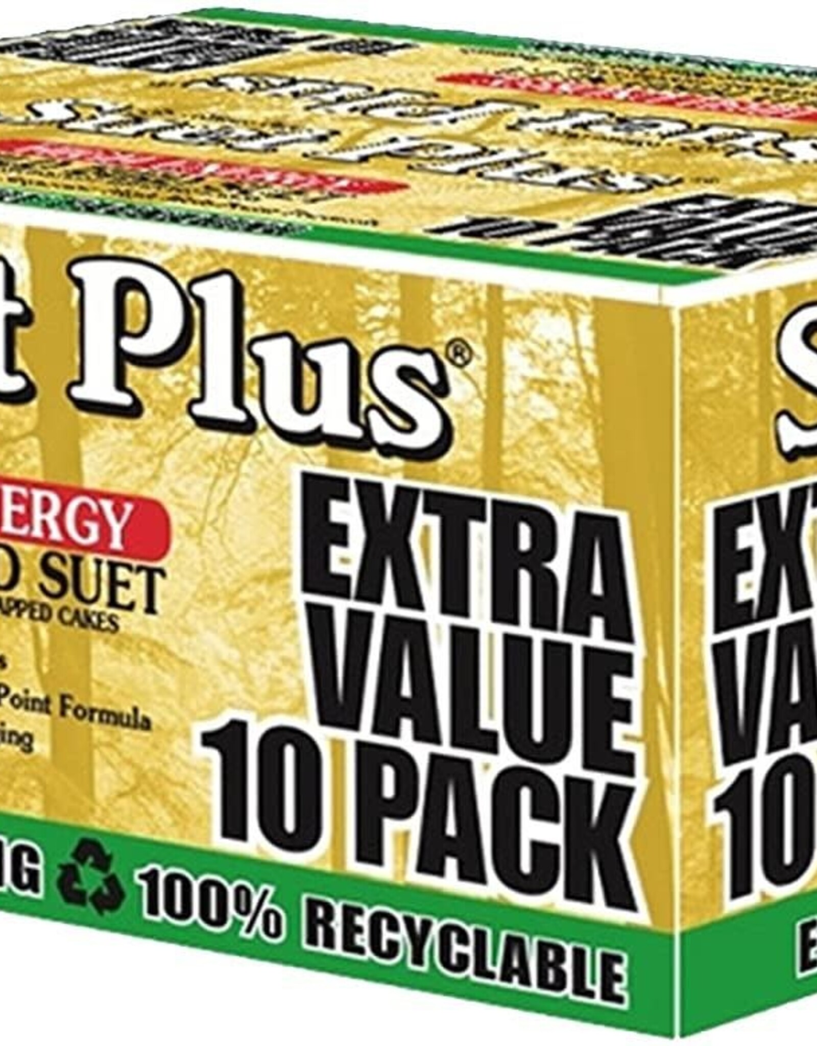 SUET PLUS HIGH ENERGY EXTRA VALUE 10 PACK
