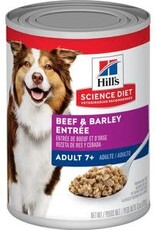 SCIENCE DIET HILL'S SCIENCE DIET DOG MATURE BEEF & BARLEY CAN 13OZ CASE OF 12