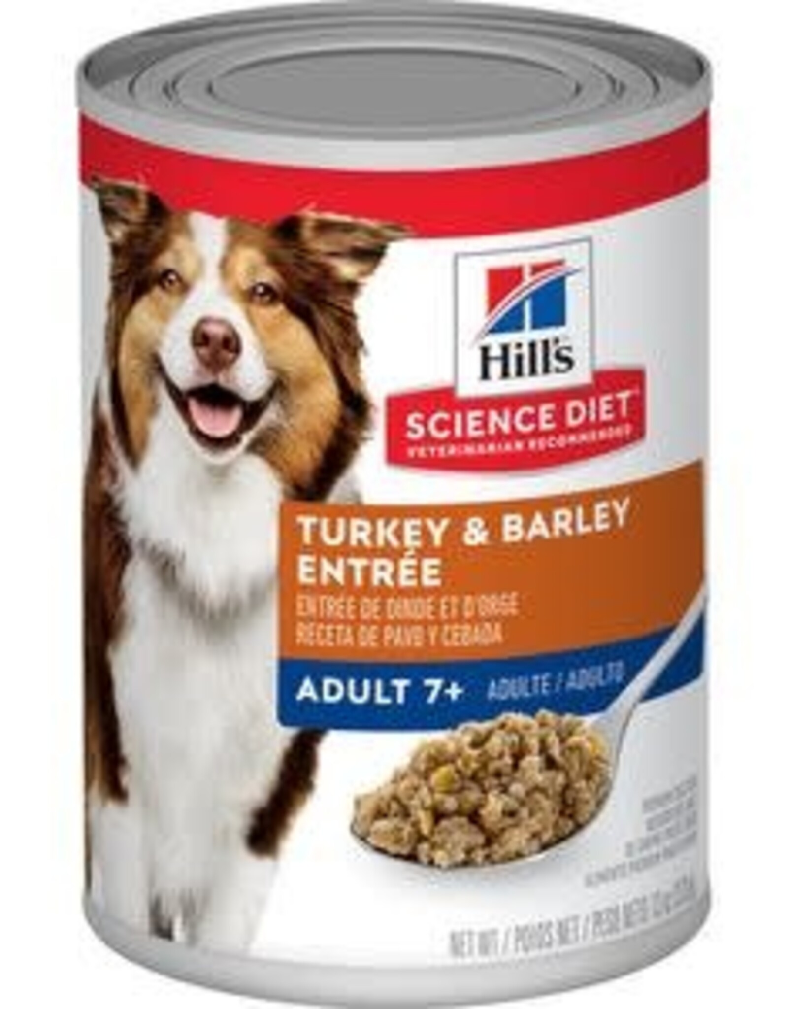 SCIENCE DIET HILL'S SCIENCE DIET DOG MATURE TURKEY & BARLEY CAN 13 OZ CASE OF 12