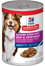 Hill's Science Diet HILL'S SCIENCE DIET DOG MATURE SAVORY STEW BEEF & VEGETABLES CAN 12.8OZ CASE OF 12