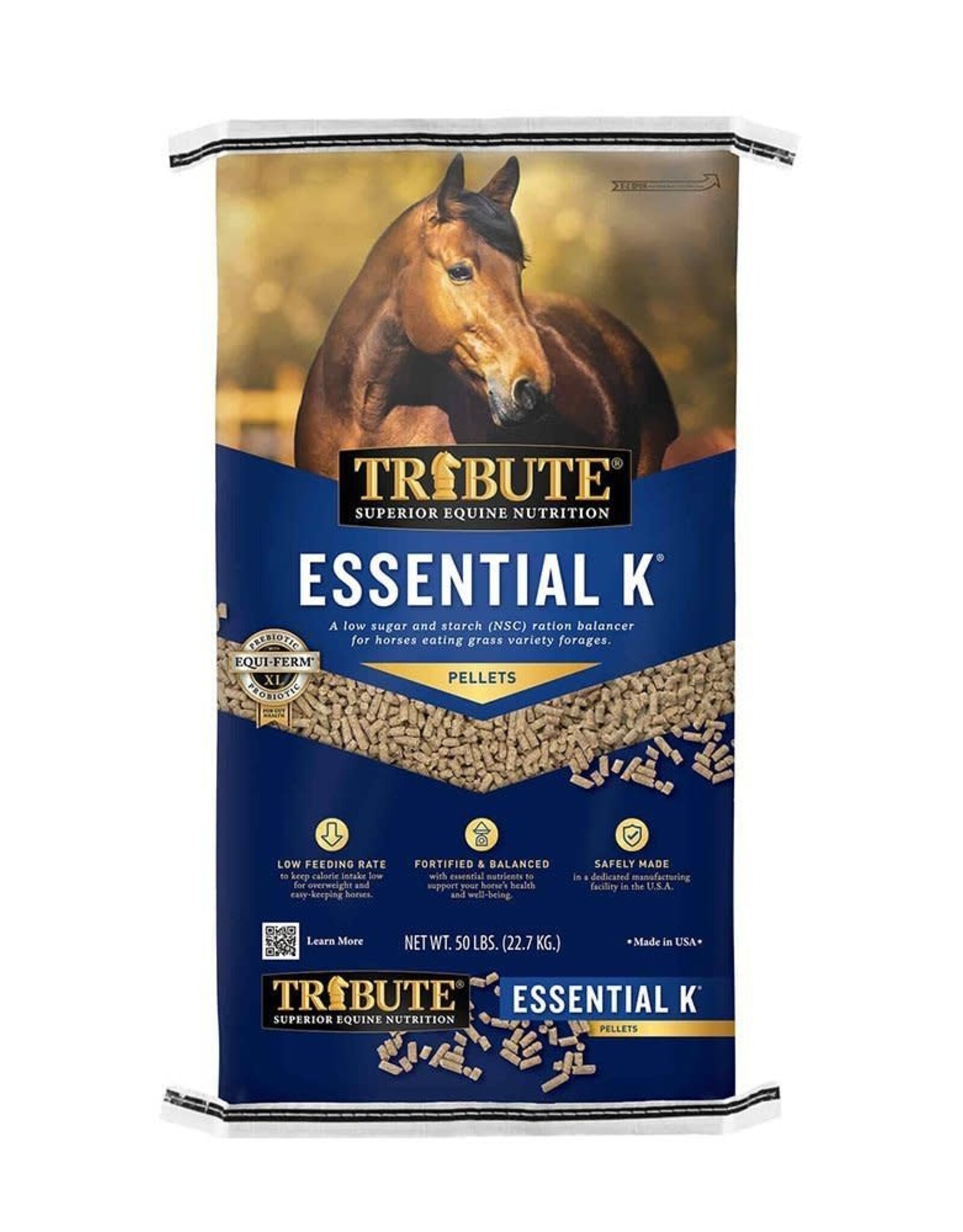 Tribute Tribute Essential K Pelleted Ration Balancer - 50 lb