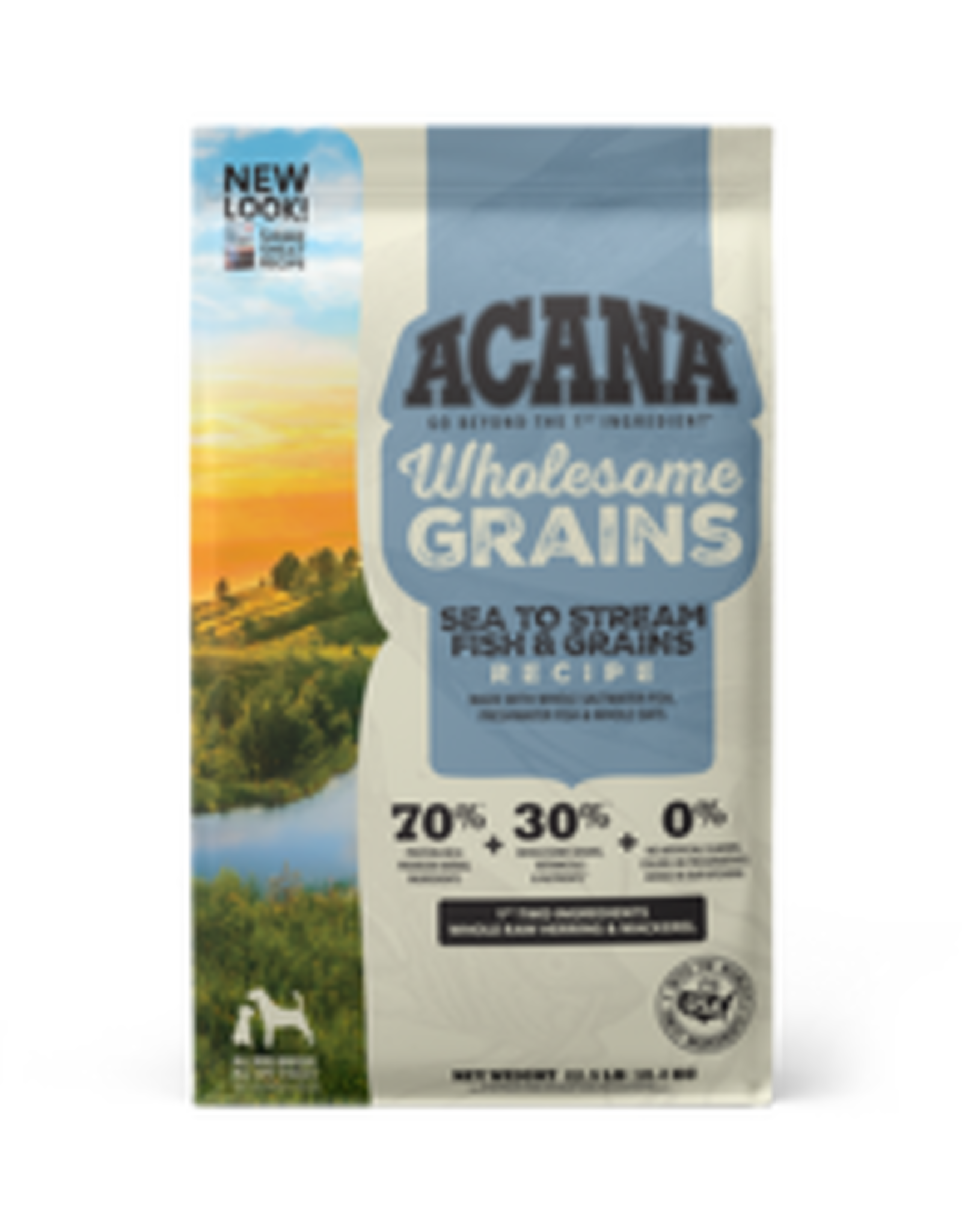 CHAMPION PET FOOD ACANA AMERICAN WATERS WHOLESOME GRAINS 22.5LBS