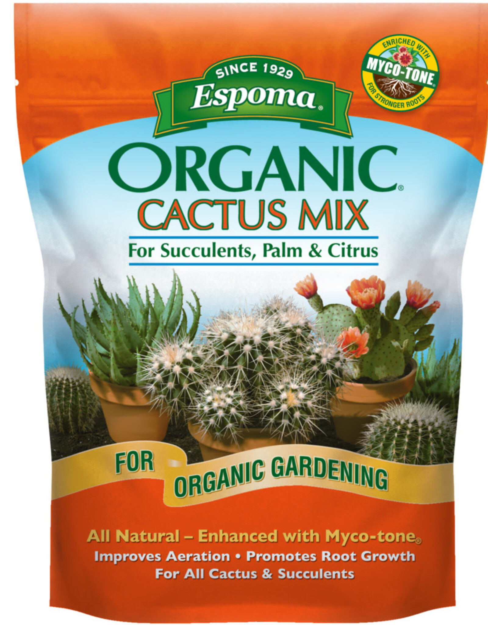 Espoma ESPOMA ORGANIC CACTUS, PALM & CITRUS MIX 8QT