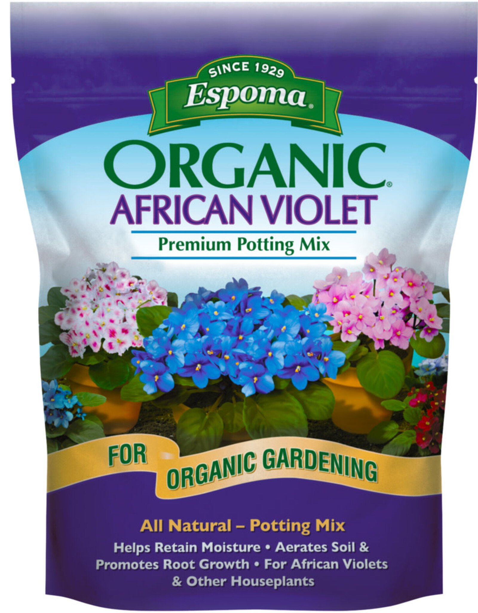 Espoma ESPOMA ORGANIC AFRICAN VIOLET MIX 4QT