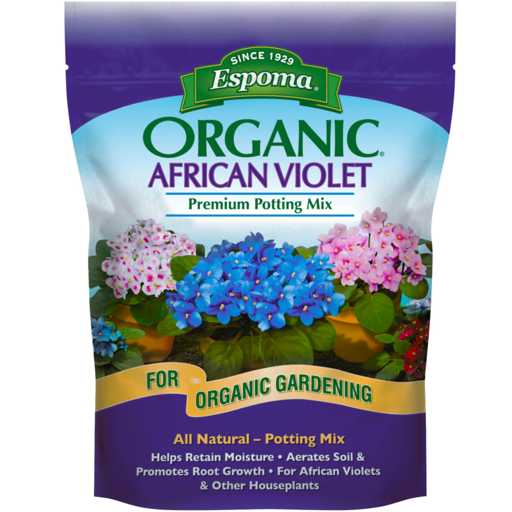 Espoma ESPOMA AFRICAN VIOLET PREMIUM POTTING MIX 4 QT