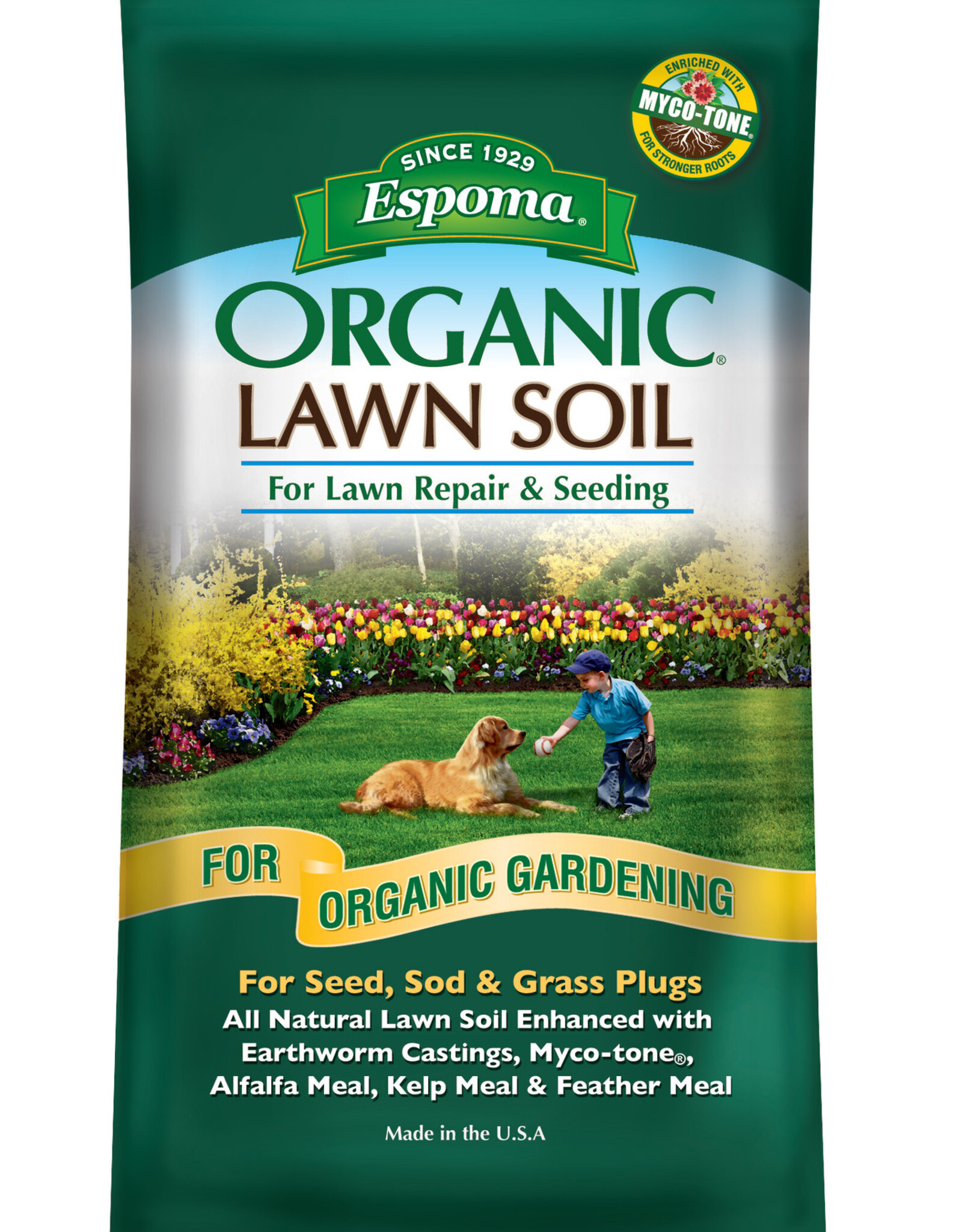 Espoma Espoma Organic Lawn Soil - 1 cu ft