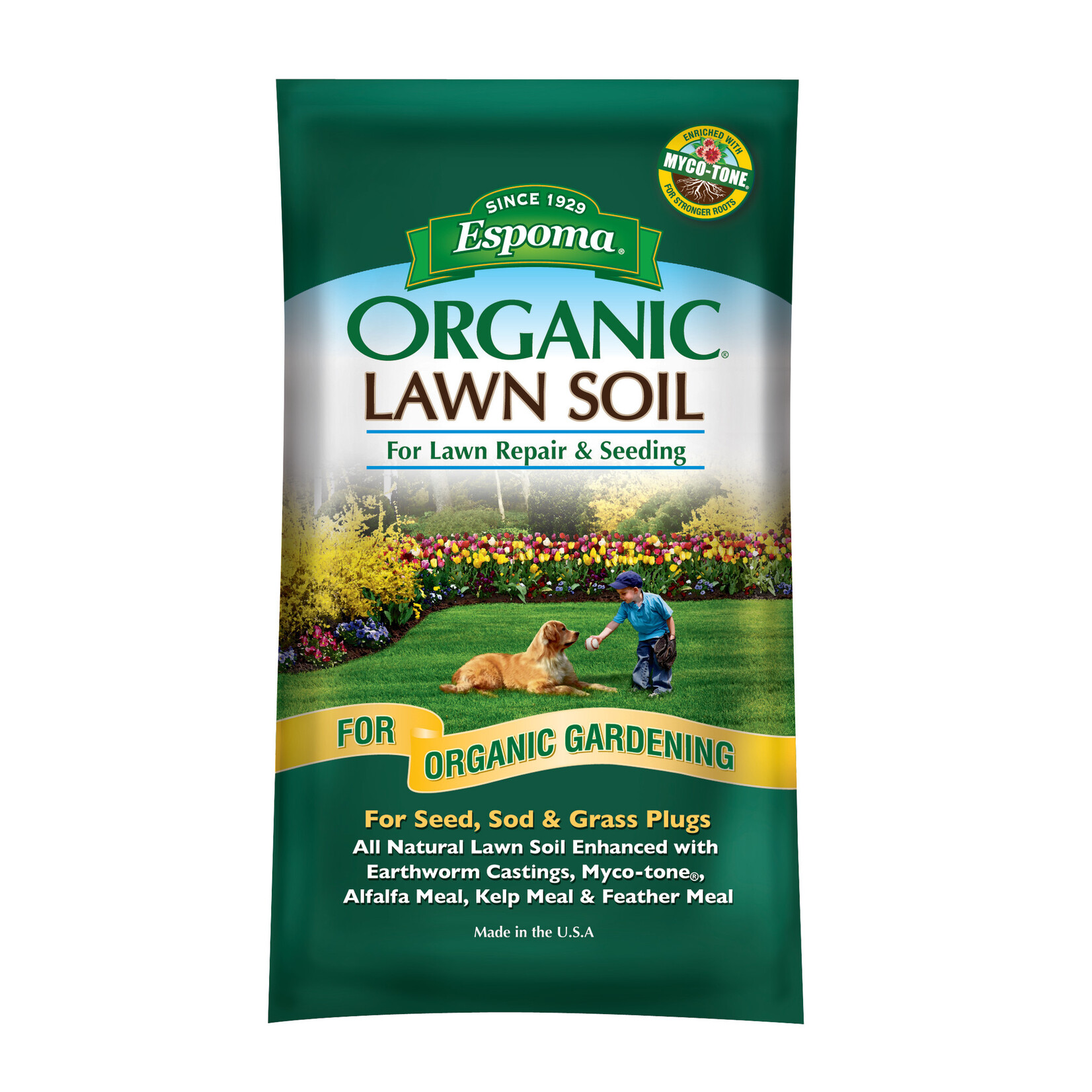Espoma Espoma Organic Lawn Soil - 1 cu ft