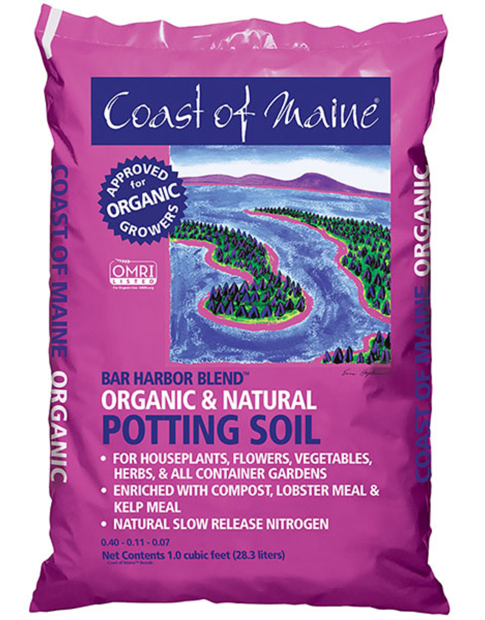 Coast of Maine Coast of Maine Bar Harbor Blend Organic Potting Soil - 1 cu ft