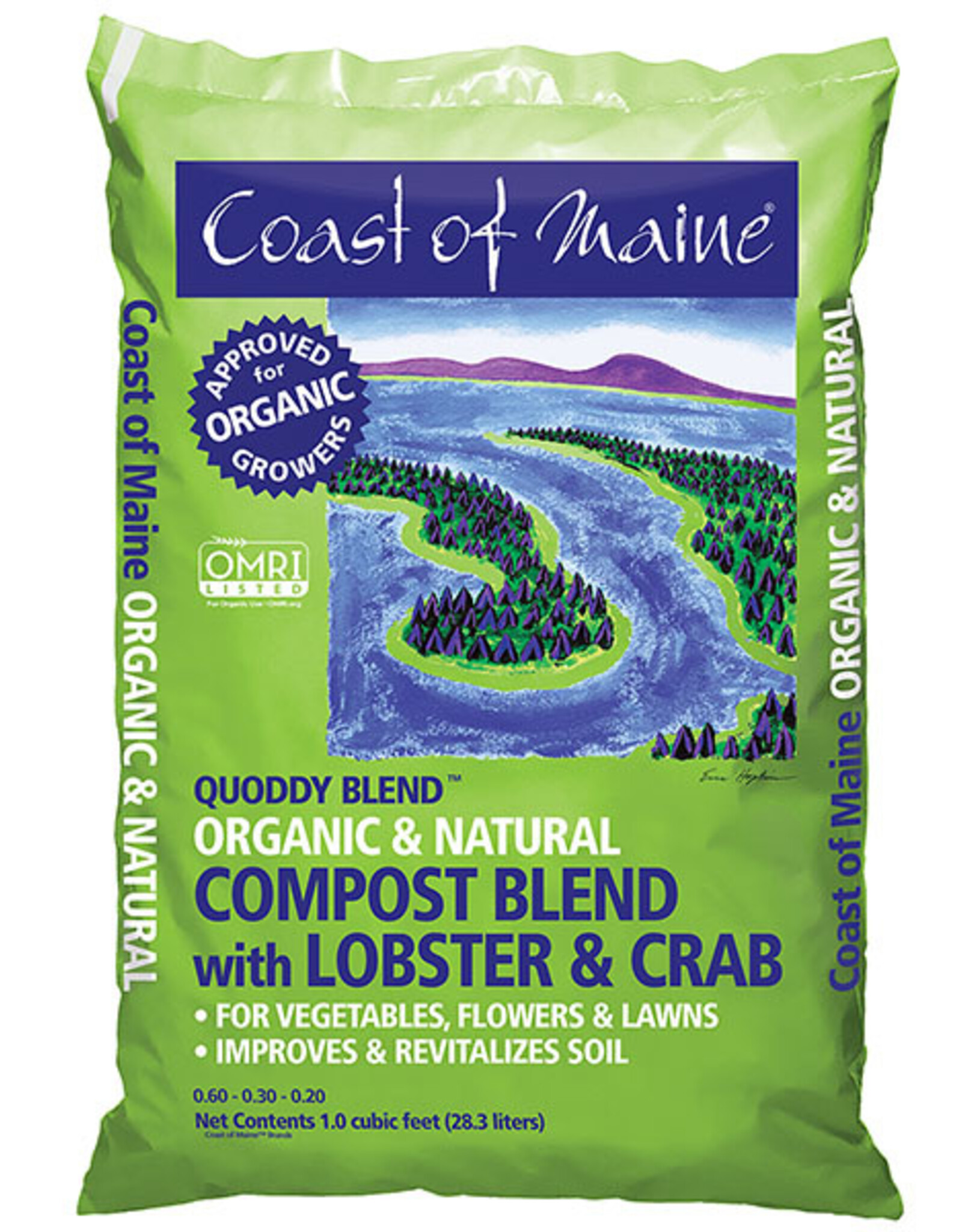 Coast of Maine Coast of Maine Quoddy Blend Lobster Compost Soil - 1 cu ft
