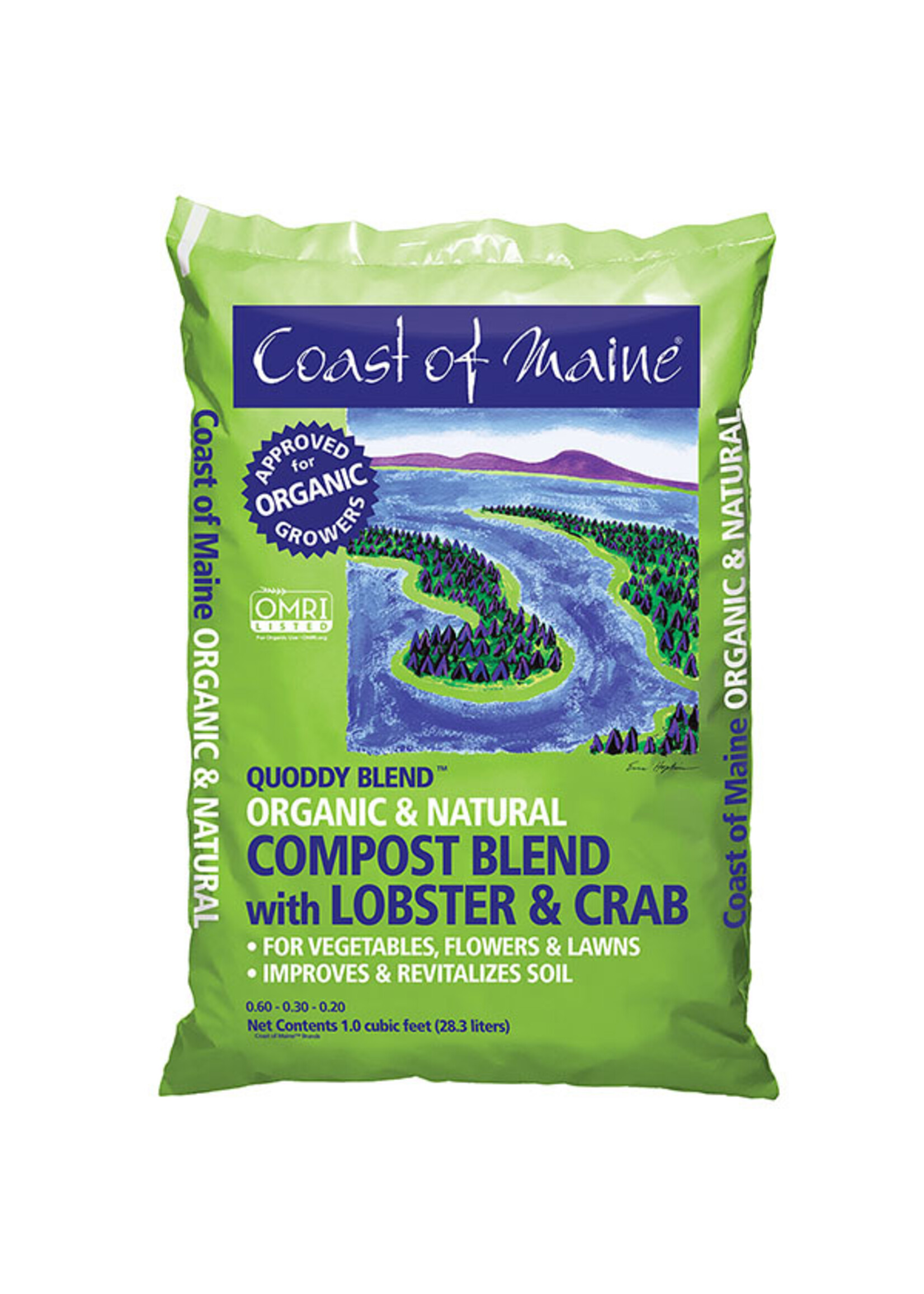 Coast of Maine Coast of Maine Quoddy Blend Lobster Compost Soil - 1 cu ft