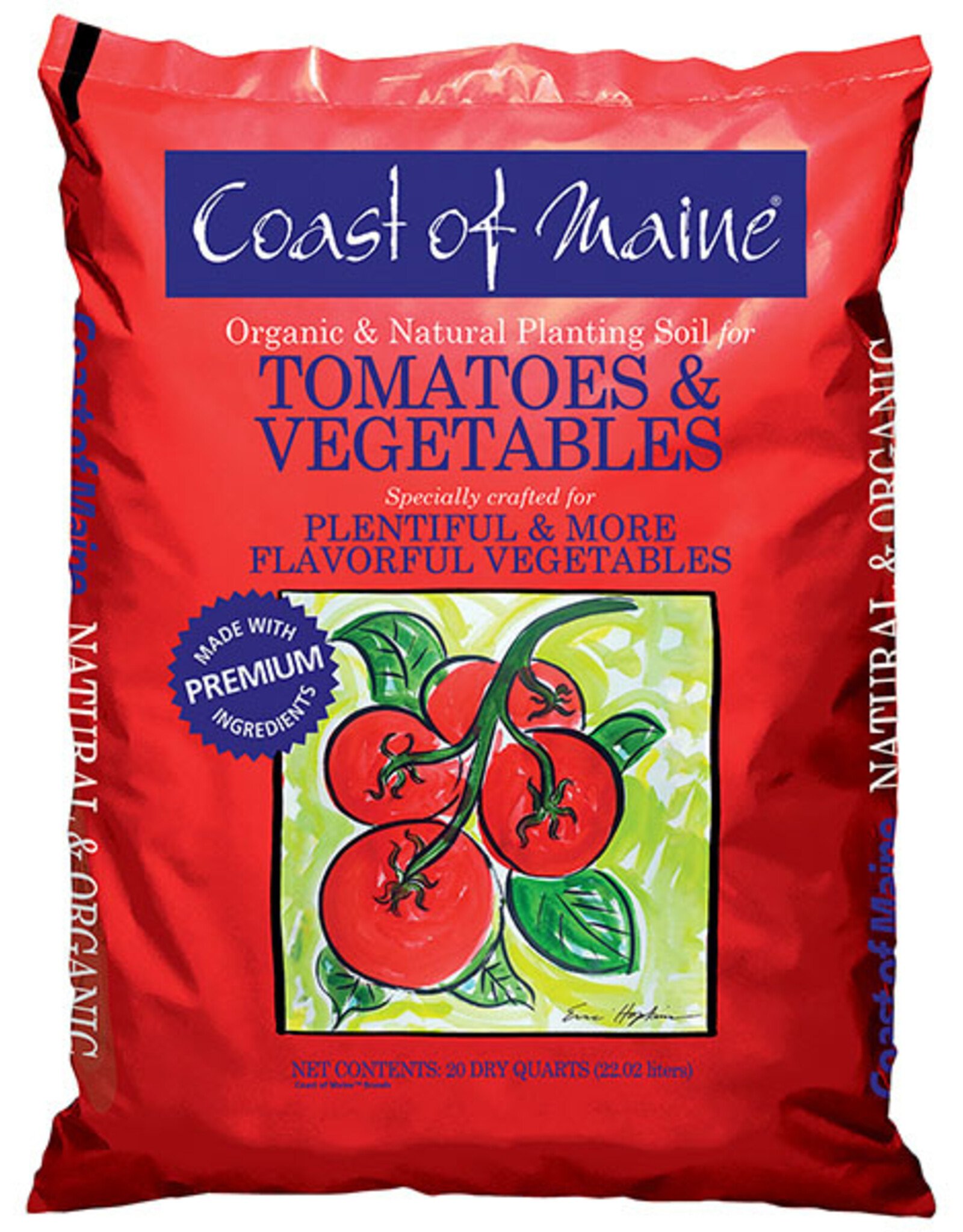 COAST OF MAINE COAST OF MAINE TOMATOES & VEGETABLES 20QT