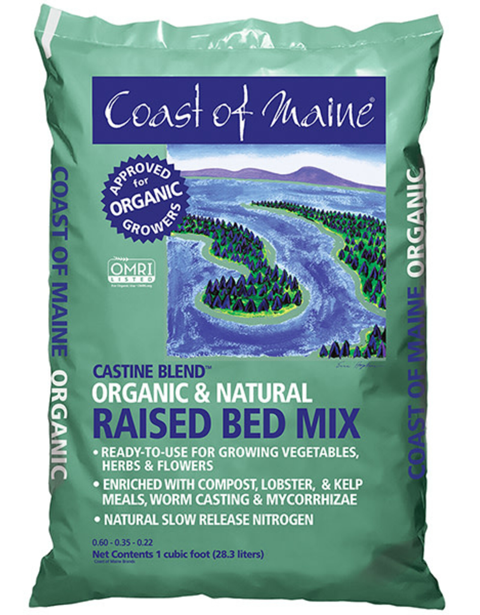 COAST OF MAINE RAISED BED MIX COAST OF MAINE 2 CU FT castine