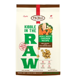 PRIMAL PET FOODS PRIMAL DOG FREEZE-DRIED KIBBLE IN THE RAW SMALL BREED 4LB