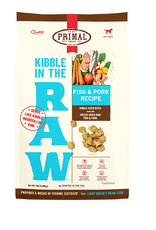 Primal PRIMAL DOG FREEZE-DRIED KIBBLE IN THE RAW FISH & PORK 9LB