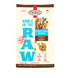 Primal PRIMAL DOG FREEZE-DRIED KIBBLE IN THE RAW FISH & PORK 9LB