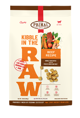 PRIMAL PET FOODS PRIMAL DOG FREEZE-DRIED KIBBLE IN THE RAW BEEF 1.5LB