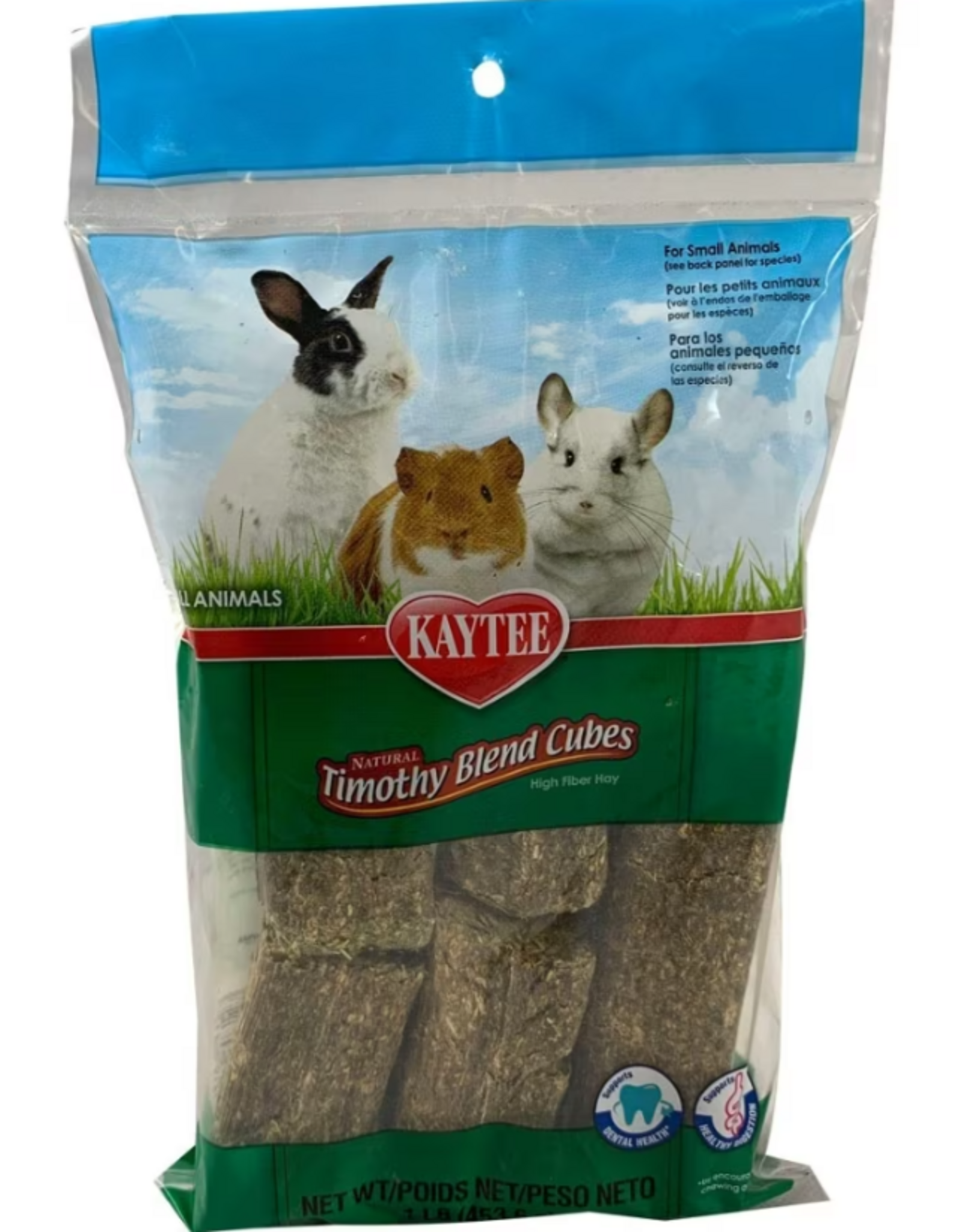 Kaytee Kaytee Timothy Hay Blend Cubes - 1 lb