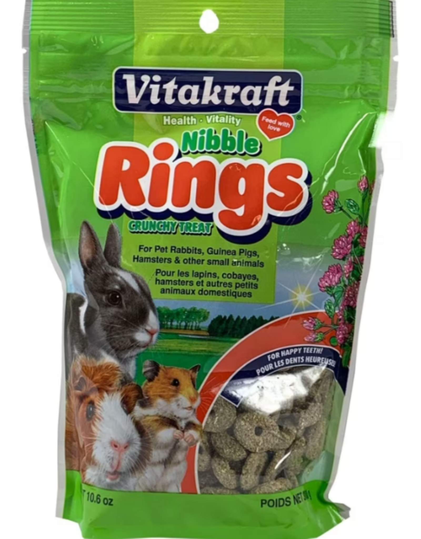 Vitakraft Sun Seed Vitakraft NIBBLE RINGS SA - 10.66 oz