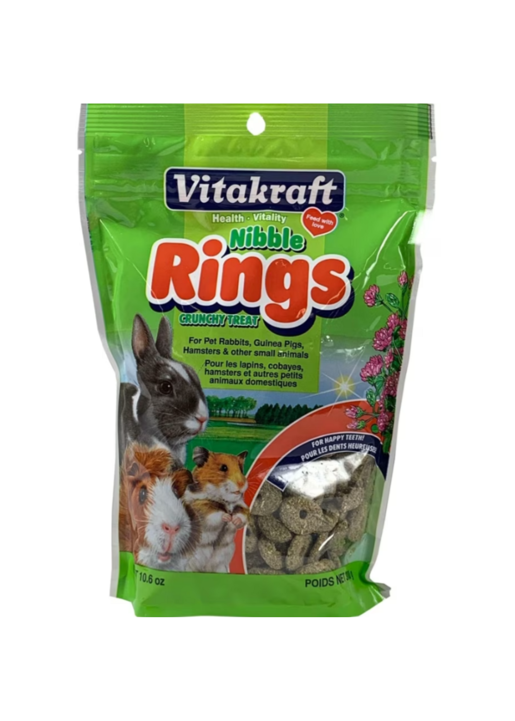 Vitakraft Sun Seed Vitakraft NIBBLE RINGS SA - 10.66 oz