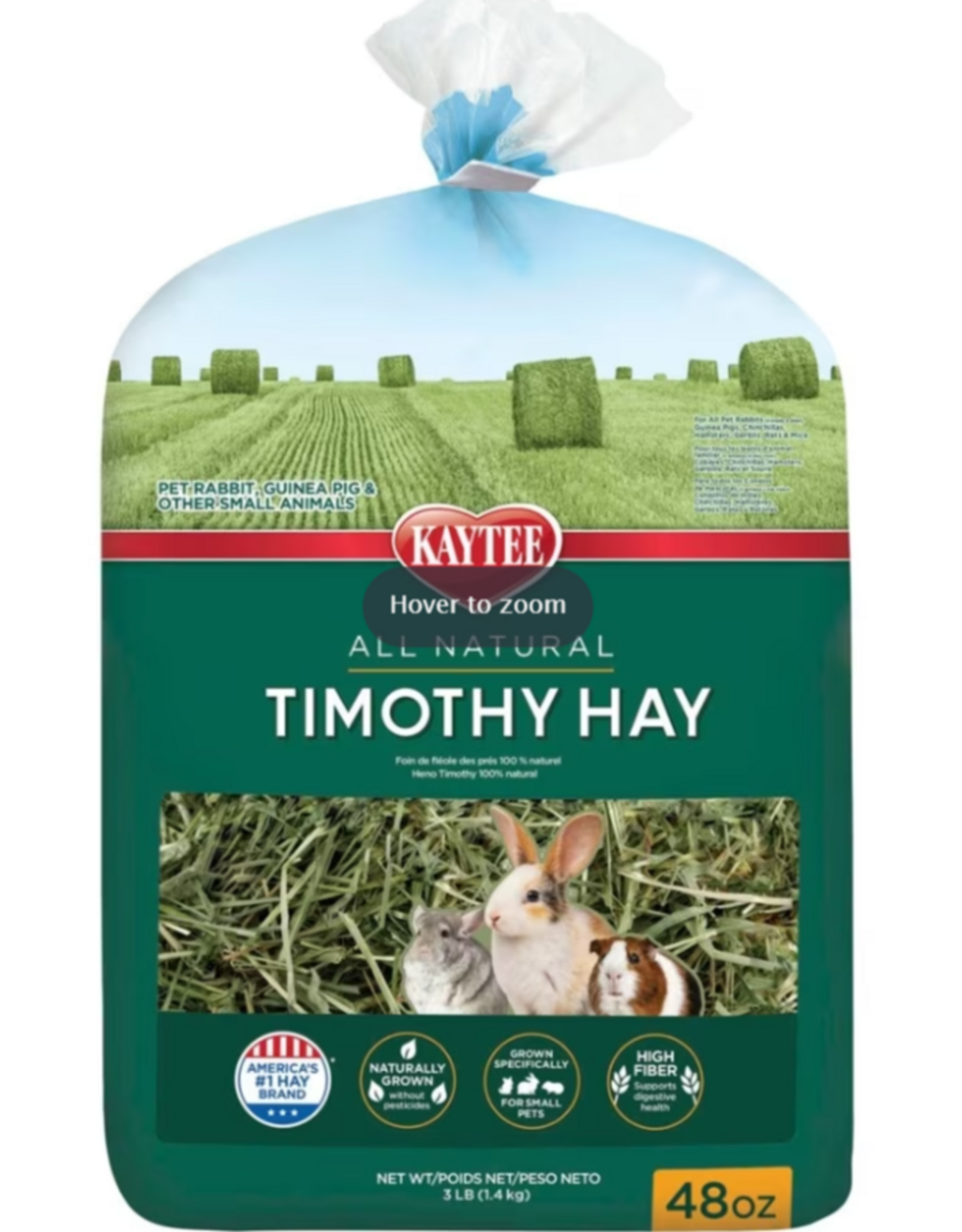 Kaytee Kaytee All Natural Timothy Hay 48 oz.