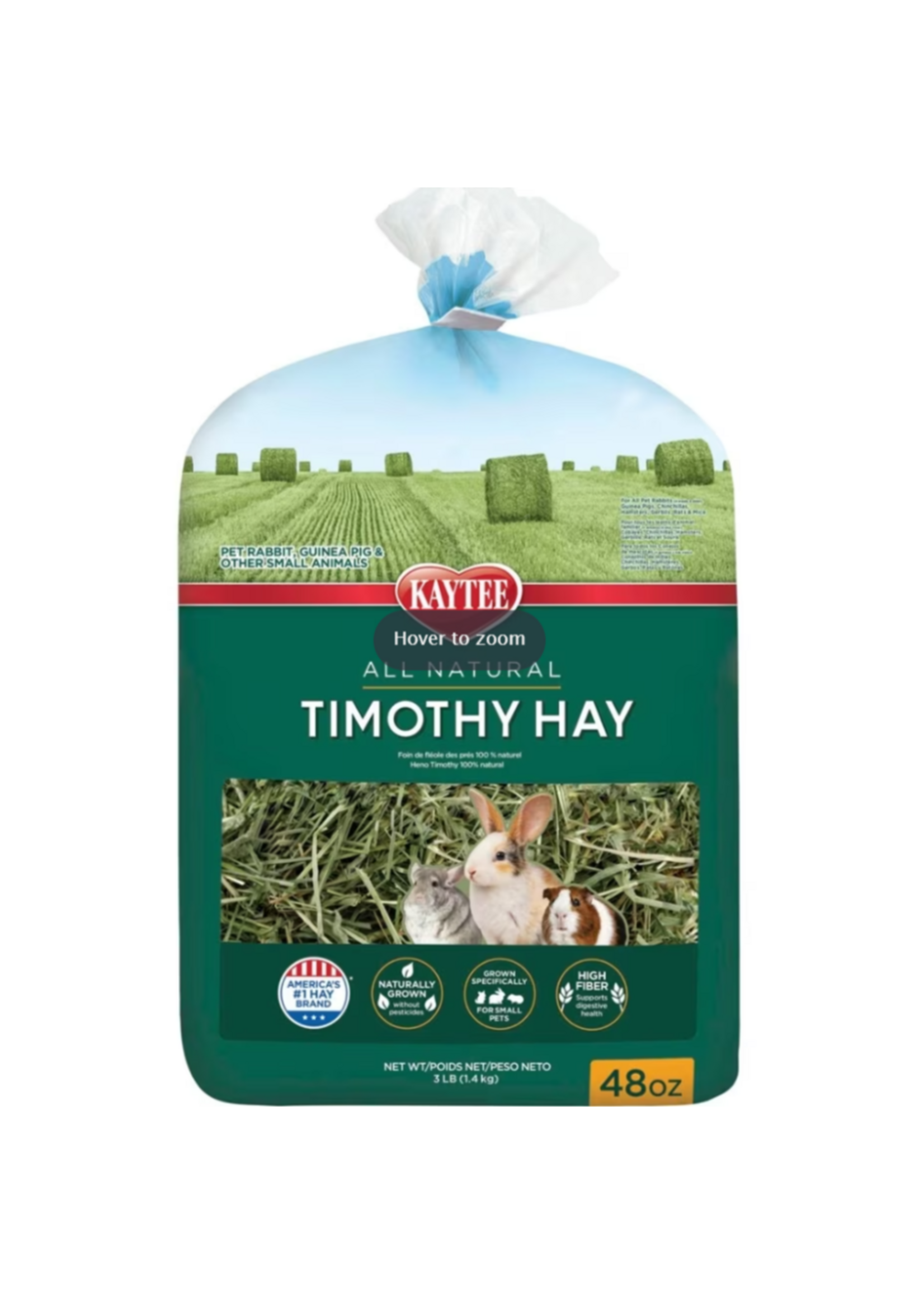 Kaytee Kaytee All Natural Timothy Hay 48 oz.