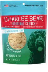CHARLEE BEAR CHARLEE BEAR DOG TREATS CHEESE & EGG 16OZ
