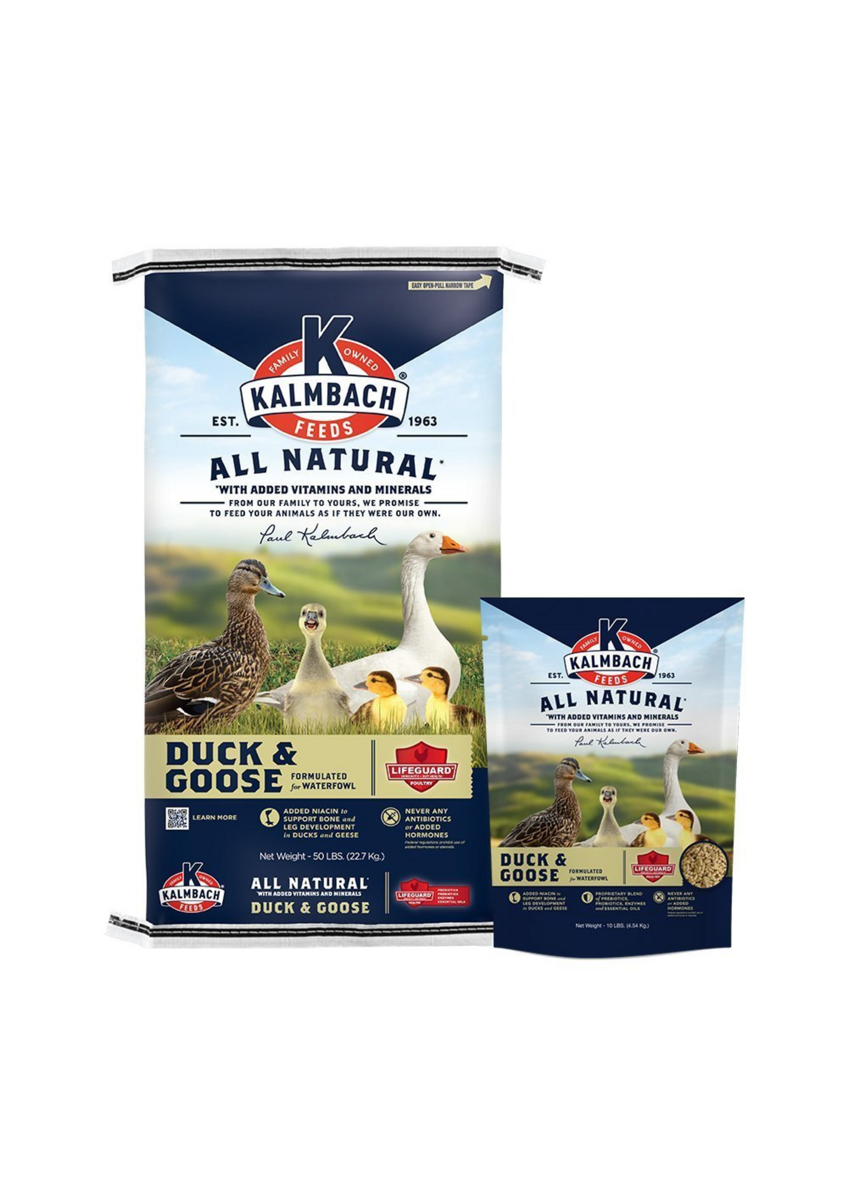 Kalmbach KALMBACH 18% DUCK AND GOOSE MINI PELLET - 10 LB (single)