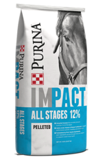 PURINA MILLS, INC. PURINA IMPACT ALL STAGES 12% PELLETED 50 LB