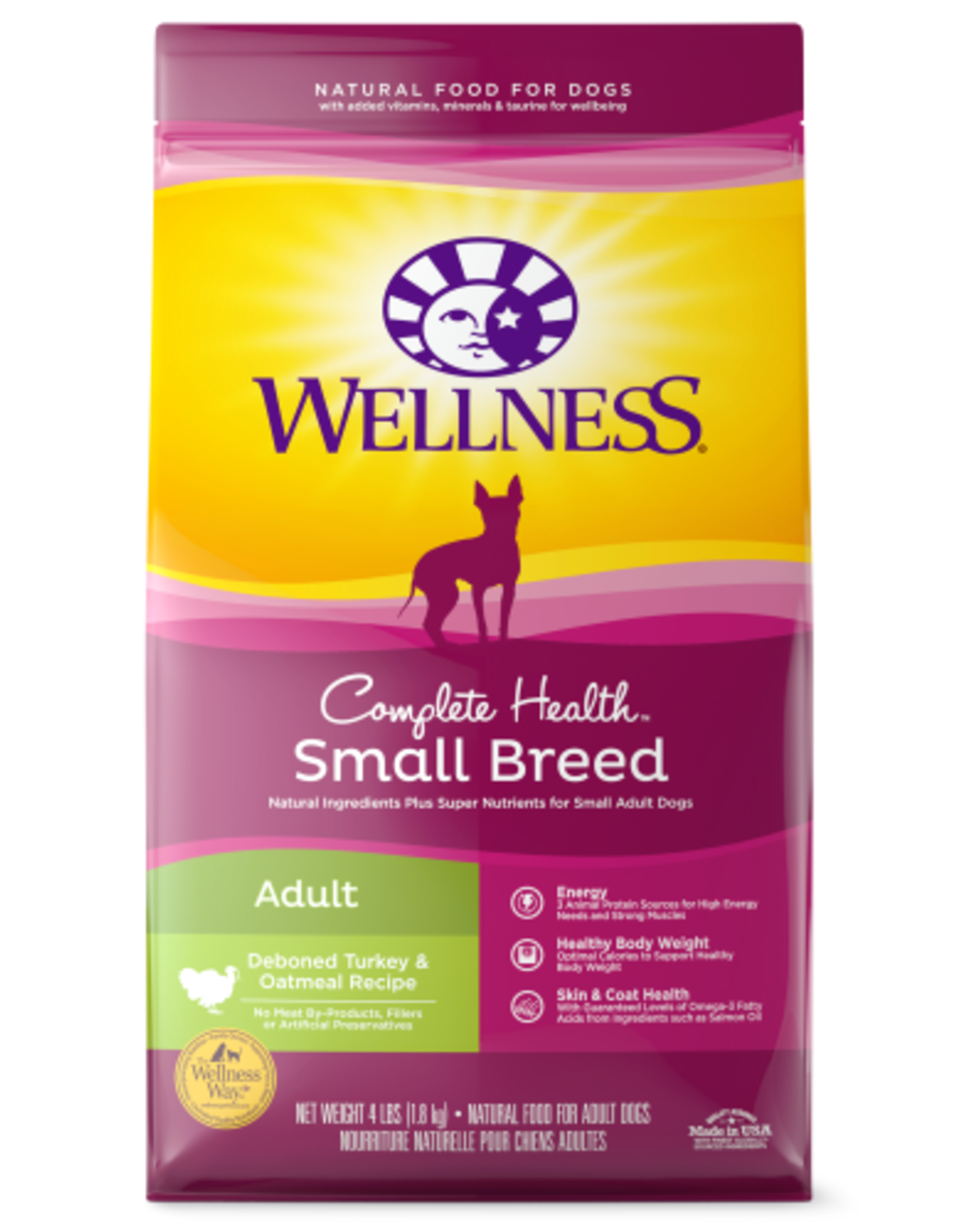 Wellness WELLNESS DOG SMALL BREED ADULT 4LBS