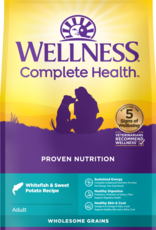 WELLPET LLC WELLNESS DOG WHITEFISH & SWEET POTATO 30LBS