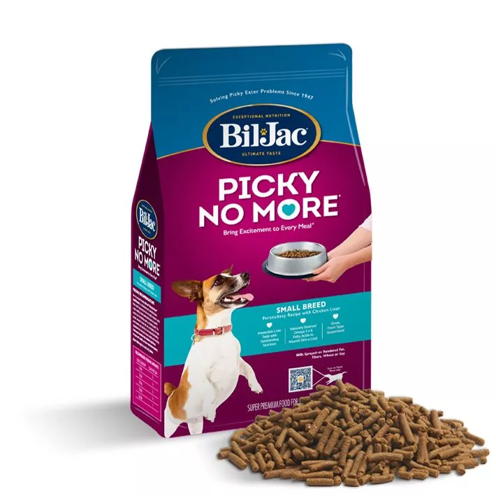 BIL JAC FOODS INC. BIL JAC PICKY NO MORE SMALL BREED DOG FOOD 6 LB Pickering Valley Feed Farm Store