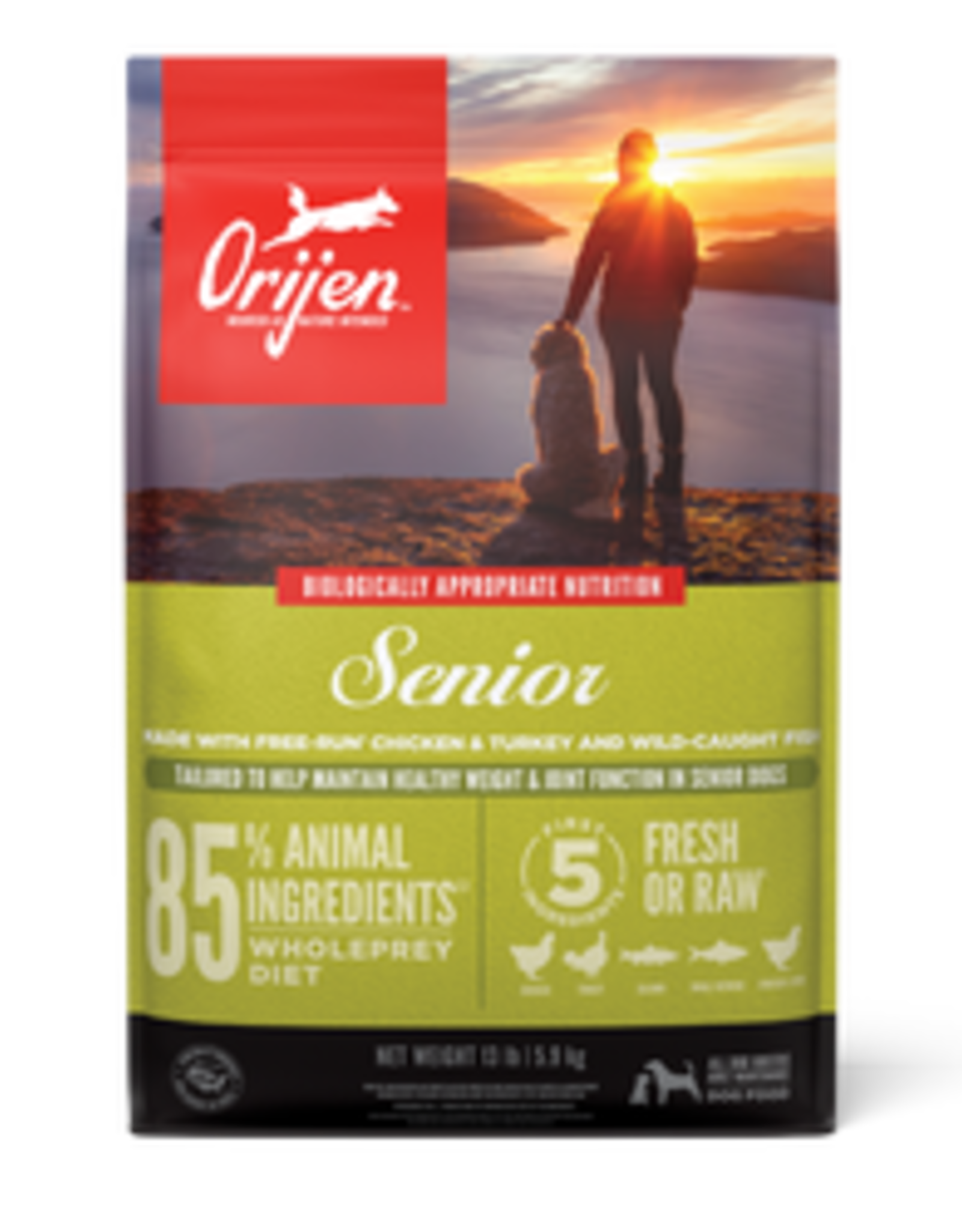 CHAMPION PET FOOD ORIJEN DOG SENIOR 13LBS