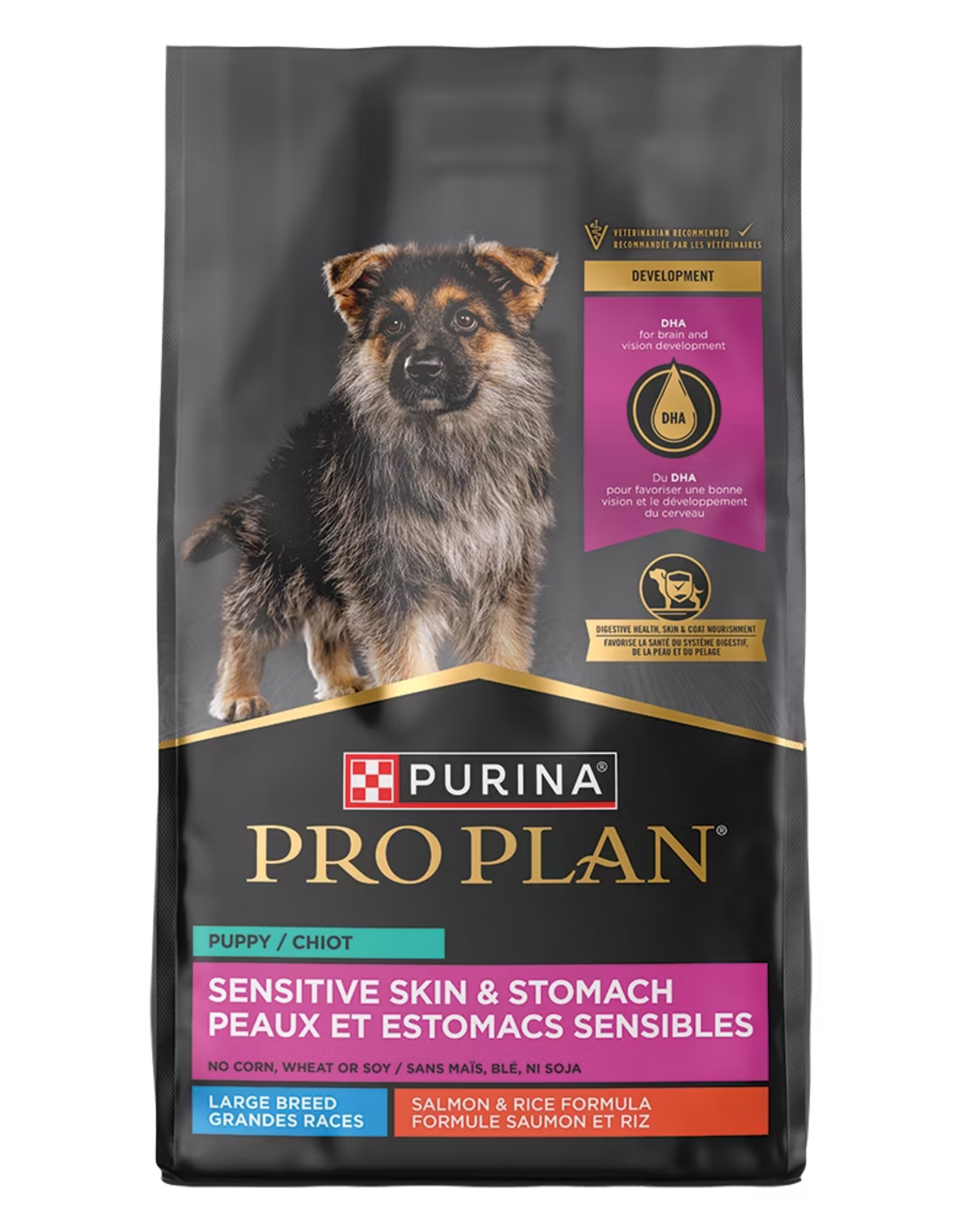 NESTLE PURINA PETCARE PRO PLAN PUPPY LARGE BREED SENSITIVE SKIN & STOMACH 24 LBS