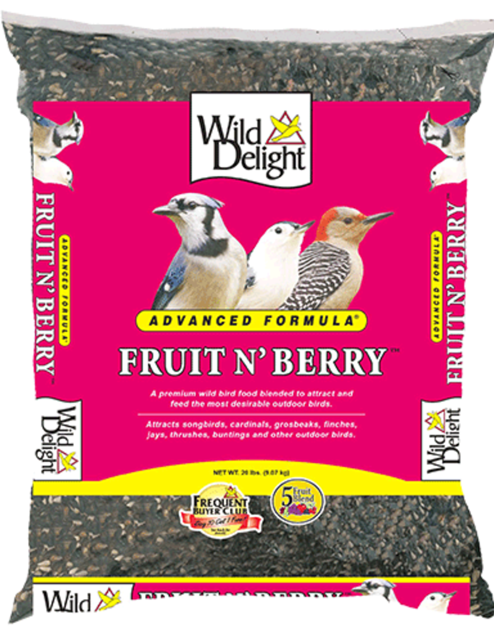 D&D COMMODITIED LTD WILD DELIGHT FRUIT & BERRY WILD BIRD FOOD 20 LBS