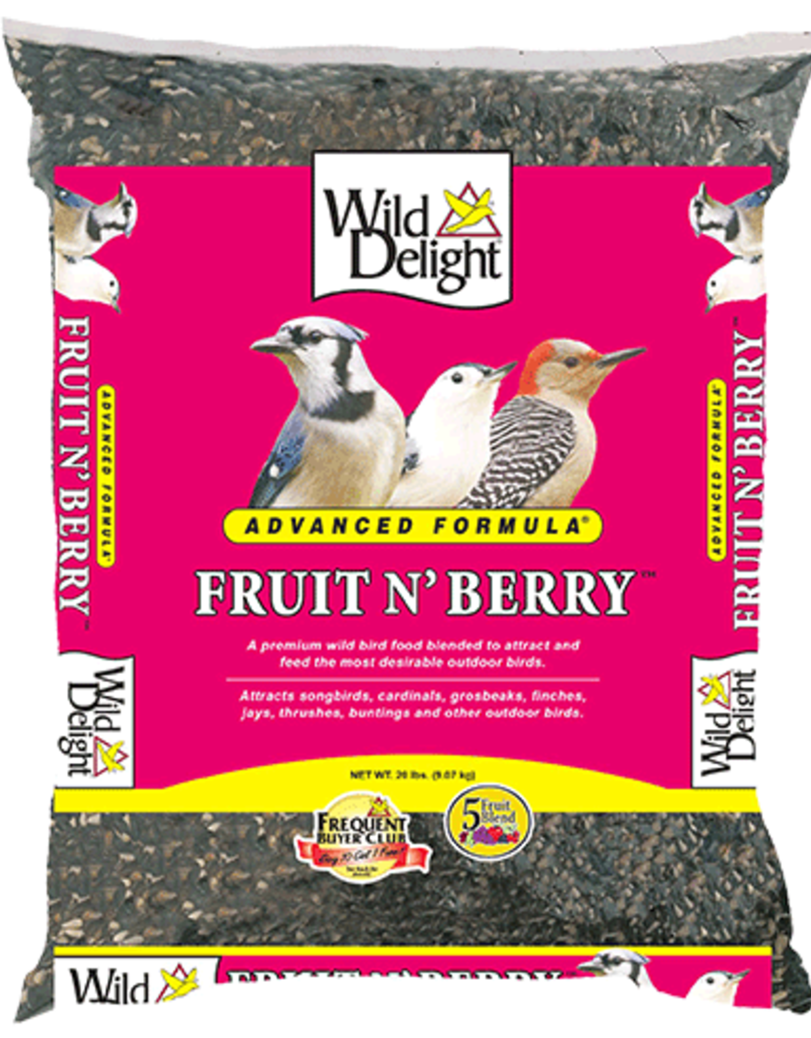 Wild Delight WILD DELIGHT FRUIT & BERRY WILD BIRD FOOD 20 LBS