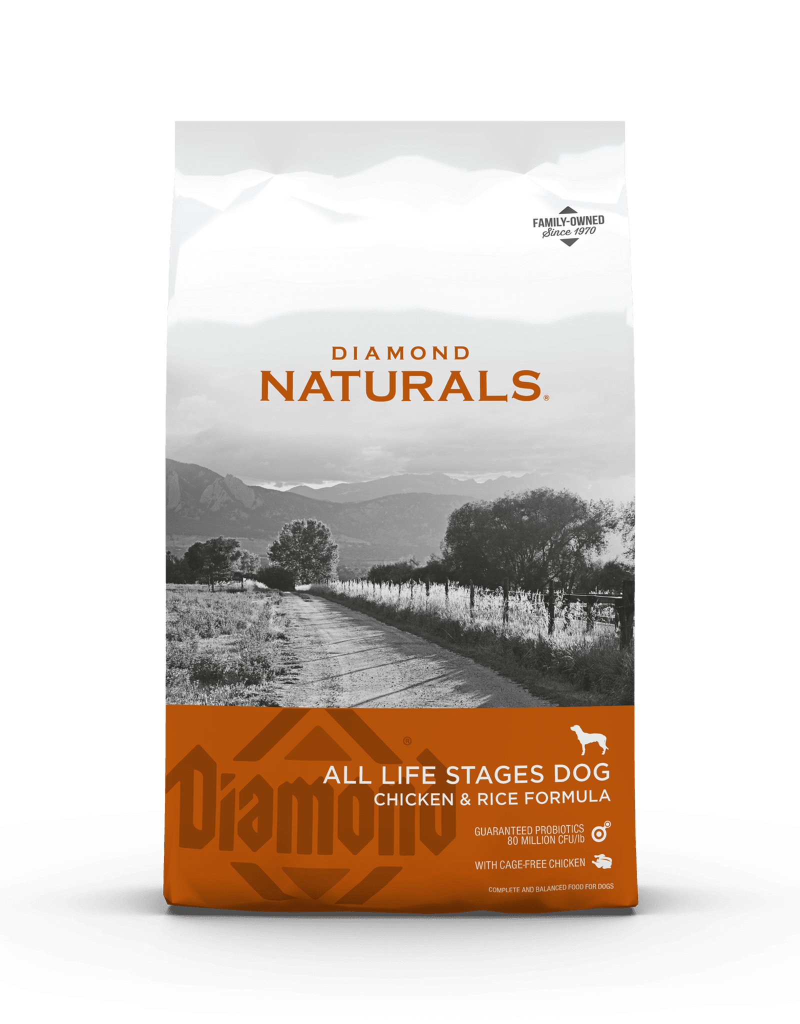 DIAMOND PET FOODS DIAMOND NATURALS DOG ADULT CHICKEN & RICE 40LBS