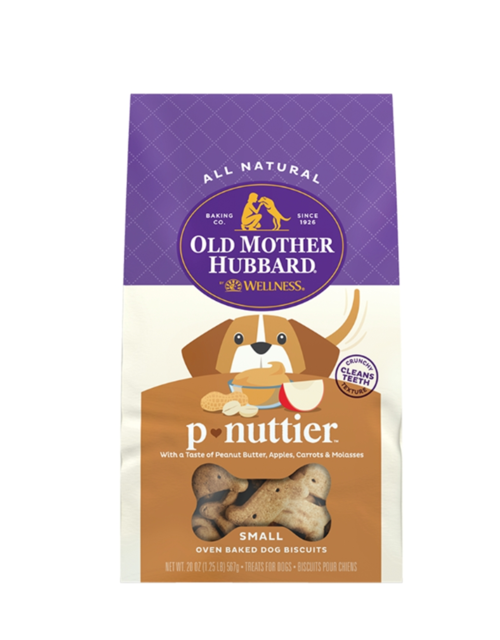 Old Mother Hubbard OLD MOTHER HUBBARD BISC P-NUTTIER SMALL 20OZ