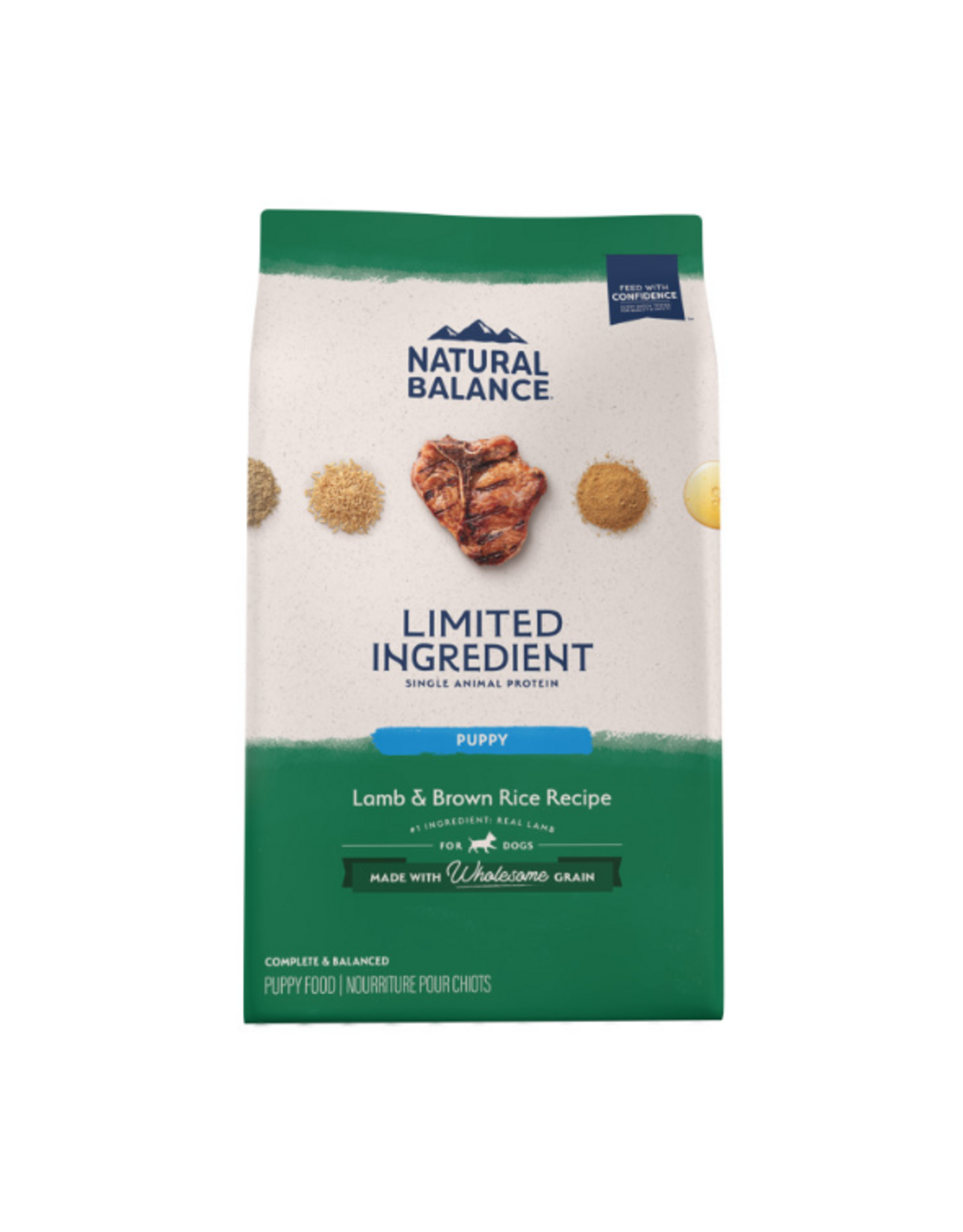 Natural Balance NATURAL BALANCE LID LAMB & RICE PUPPY 4LBS
