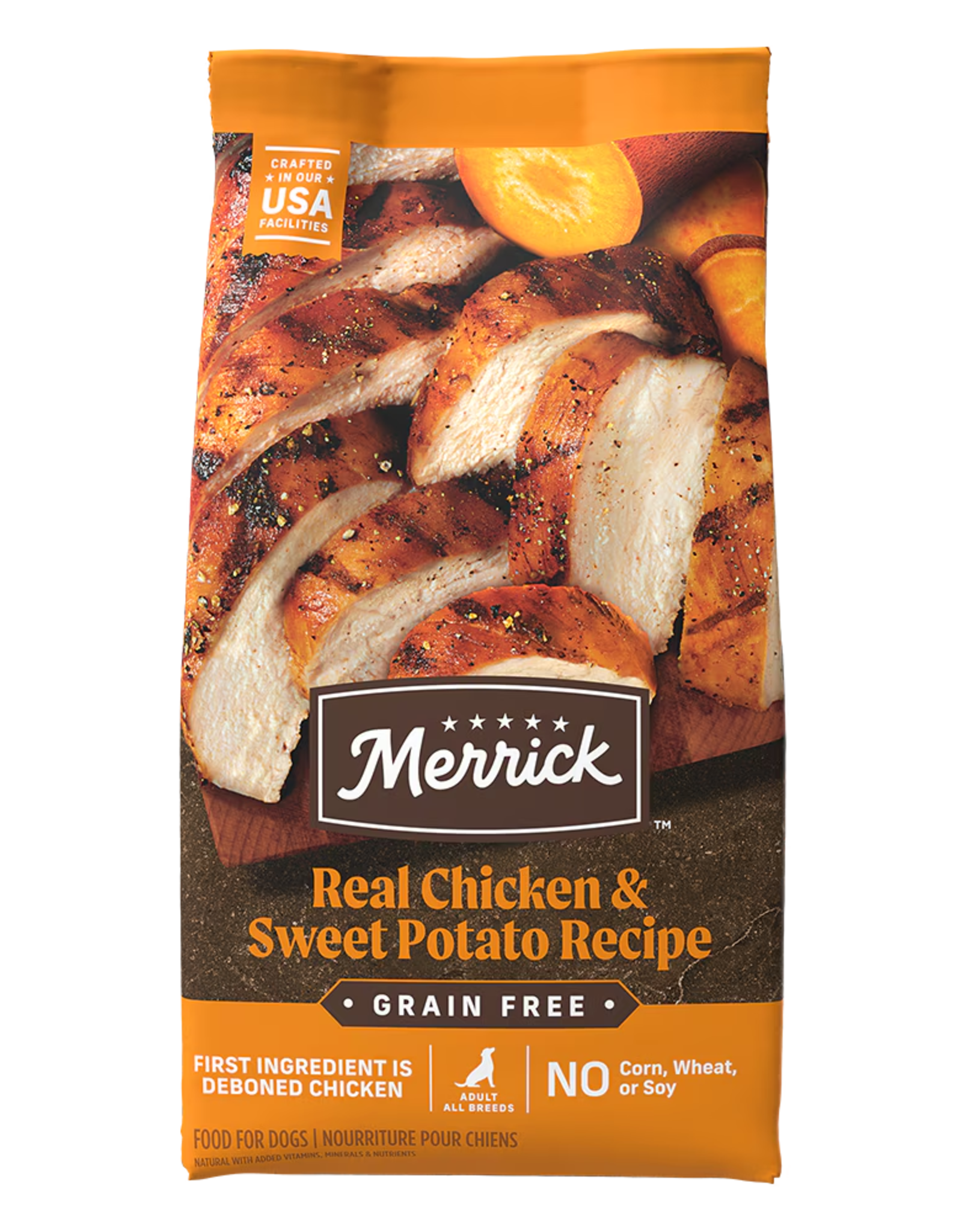 Merrick MERRICK GRAIN FREE CHICKEN & SWEET POTATO 12LBS
