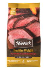 MERRICK PET CARE, INC. MERRICK GRAIN FREE HEALTHY WEIGHT 25LBS