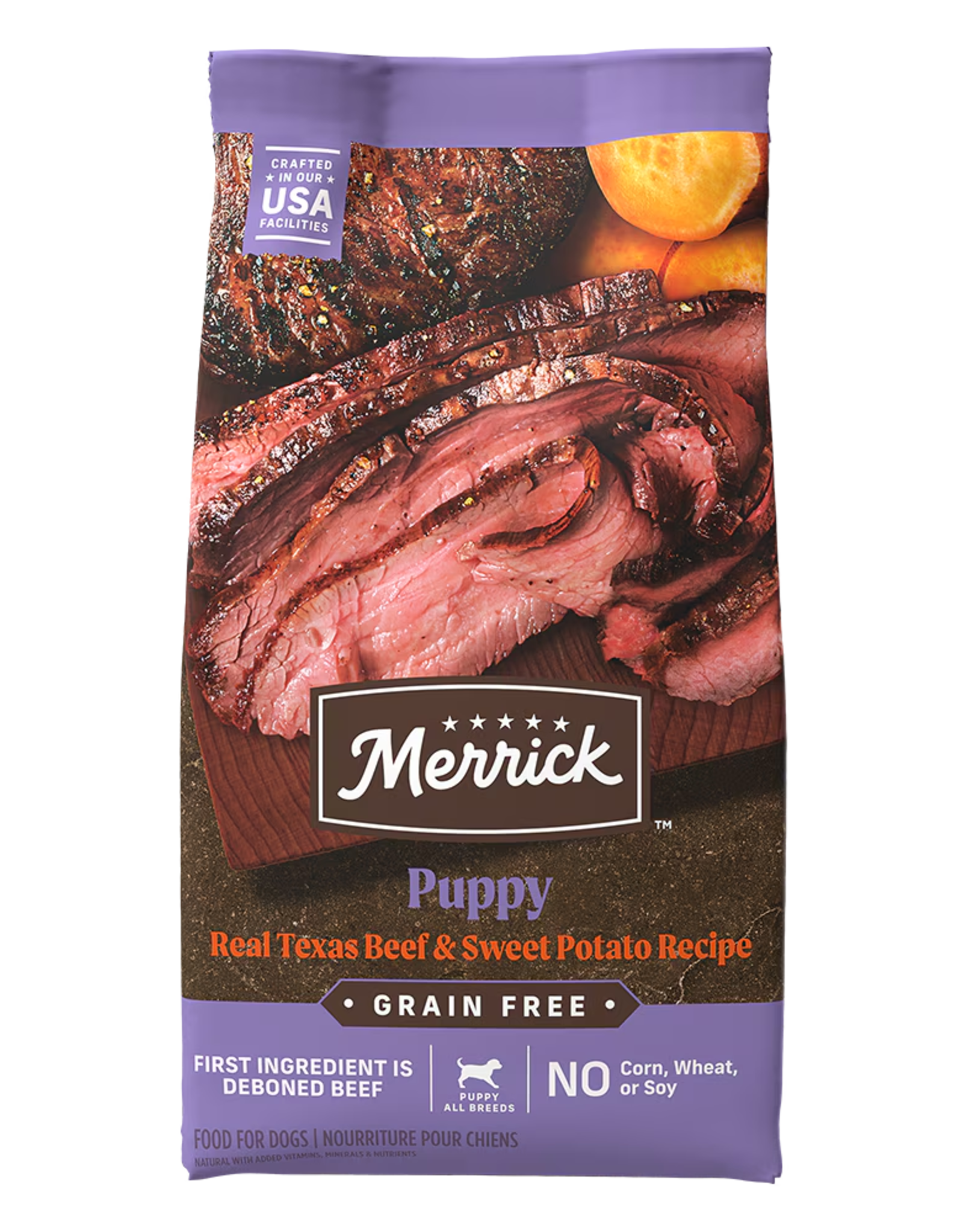 Merrick MERRICK GRAIN FREE PUPPY TEXAS BEEF 22LBS