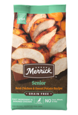 Merrick MERRICK GRAIN FREE SENIOR CHICKEN & SWEET POTATO 22LBS